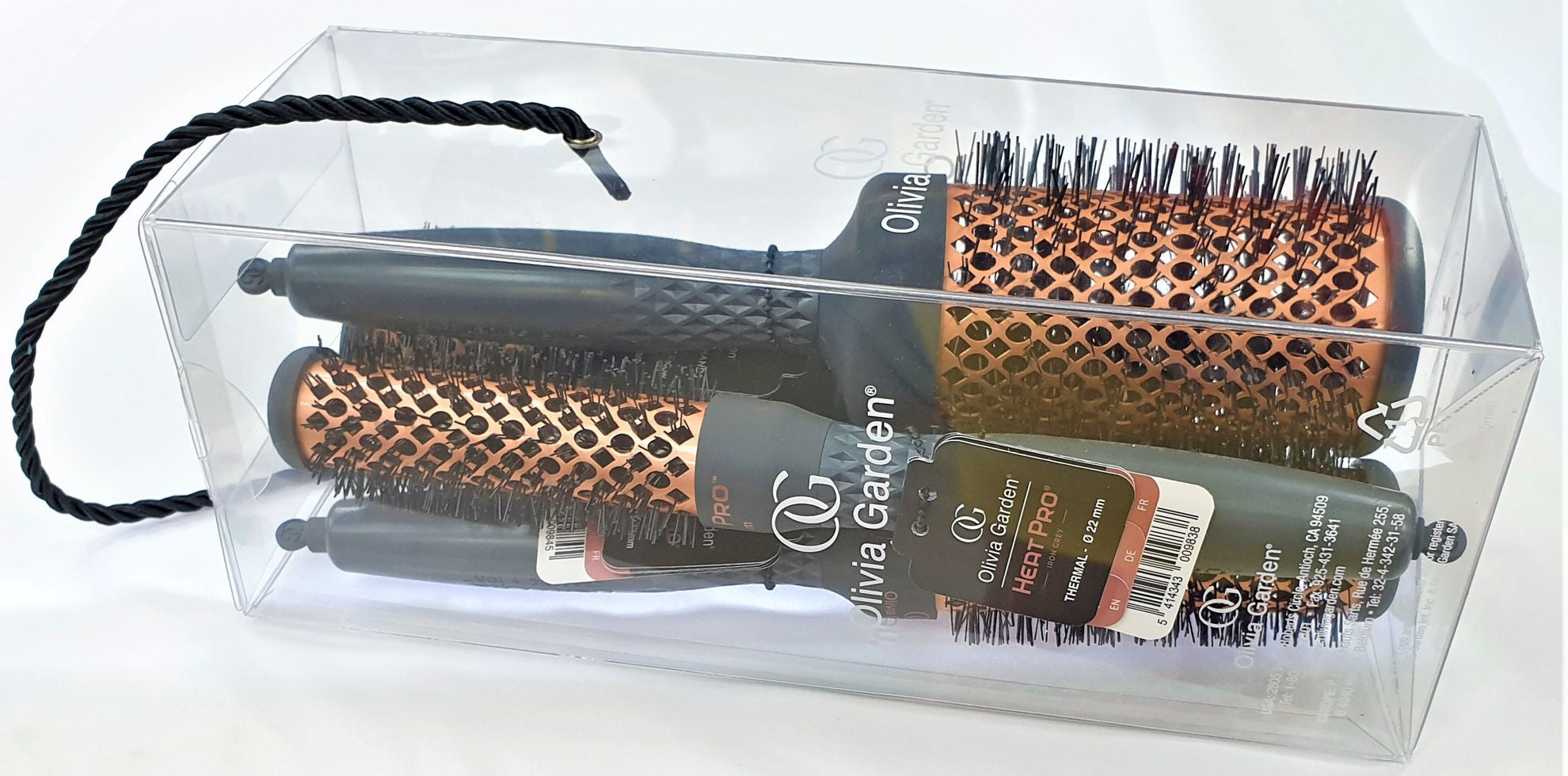 Olivia Garden HEAT PRO | Набор из 4 кистей Olivia Garden Heat Pro