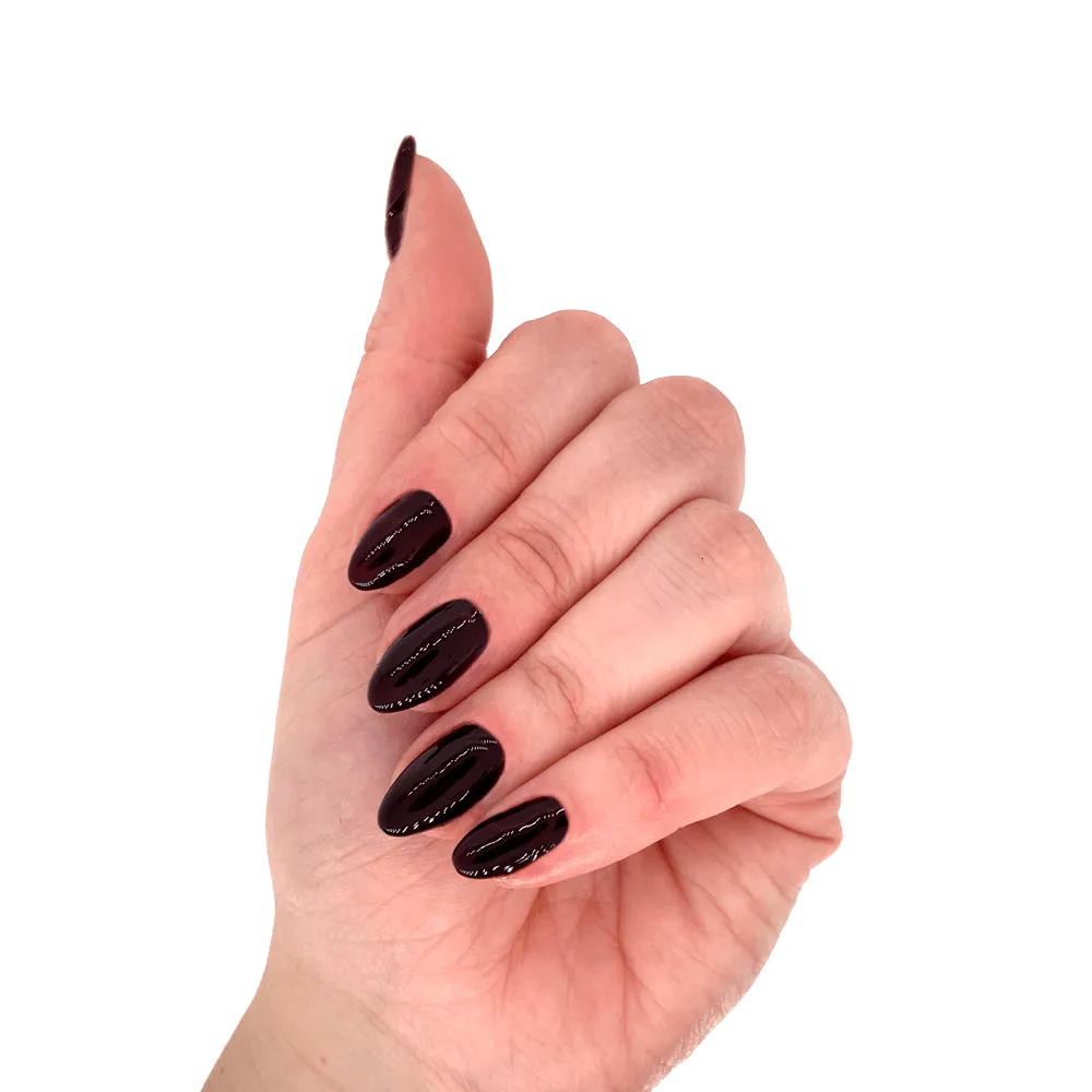 לילה מילאנו לק ג'ל- בורדו שחור 10 10 מ"ל