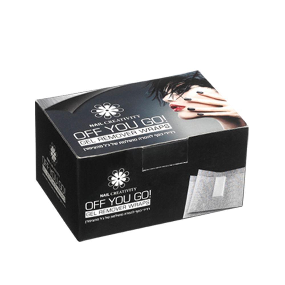 Glutec Aluminum Foil for Gel Removal - 100 units