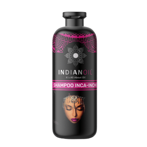 Indian Oil Shampoo Inca - Inchi without salts for hair after straightening or coloring to restore and strengthen hair 1000 ml