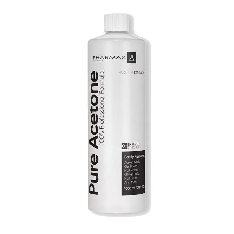 Pharmax Acetone 100% Pure for Removing All Types of Nail Polish 1000 ml