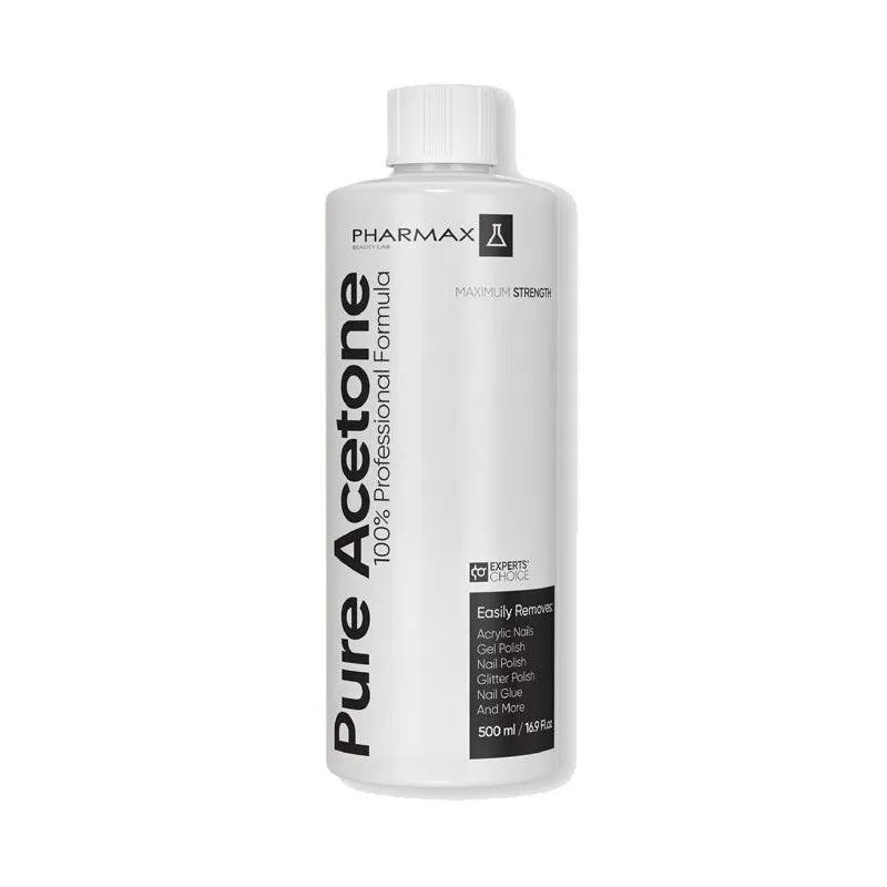 Pharmax Acetone 100% Pure for Removing All Types of Nail Polish 500 ml
