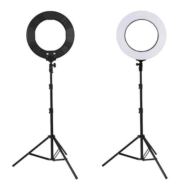 18" inch LED ring light including stand and carrying case