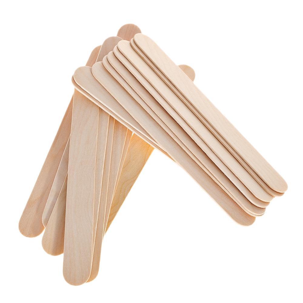 Dispobed narrow wooden paddle 200 pcs