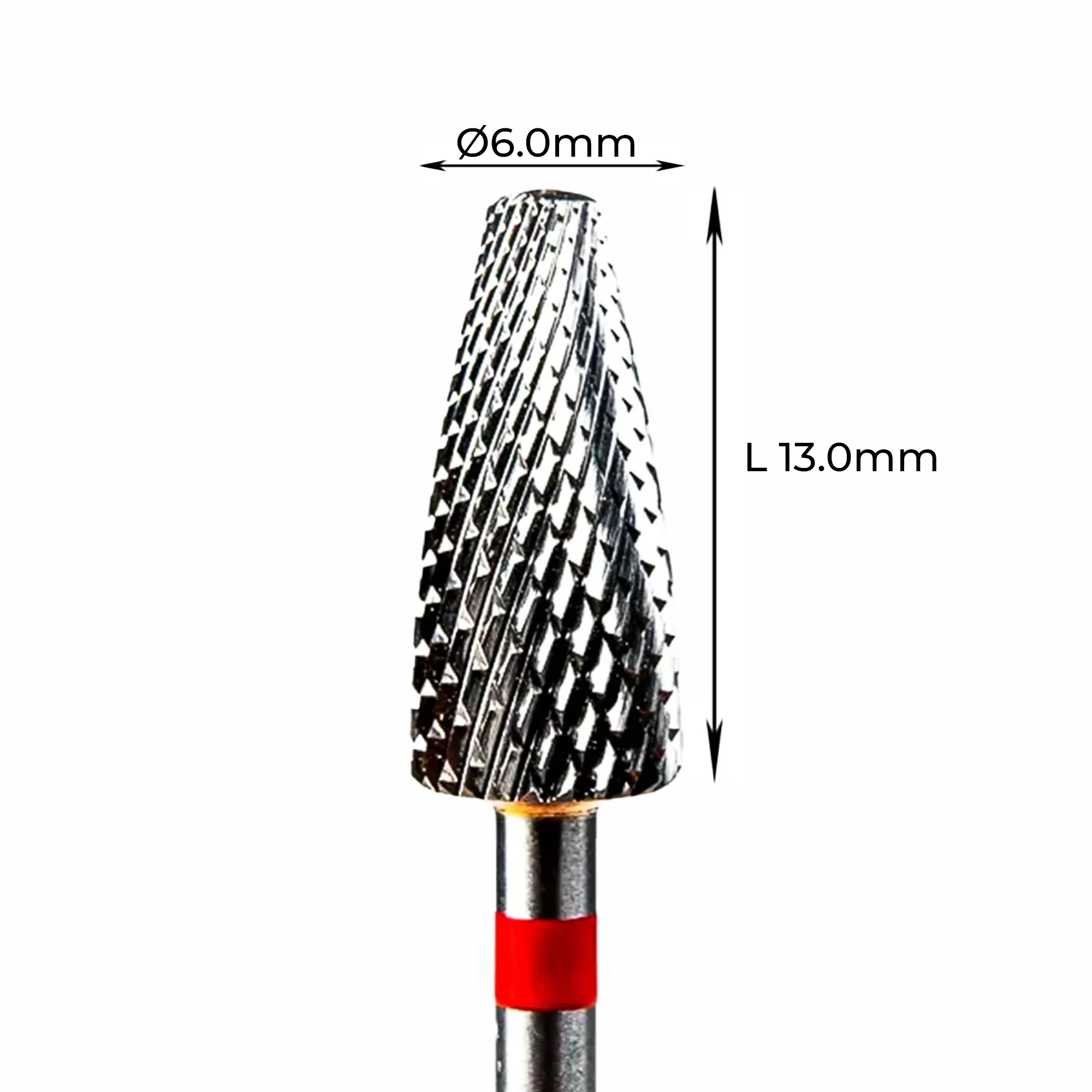 Cross cone carbide grinding head - Freza