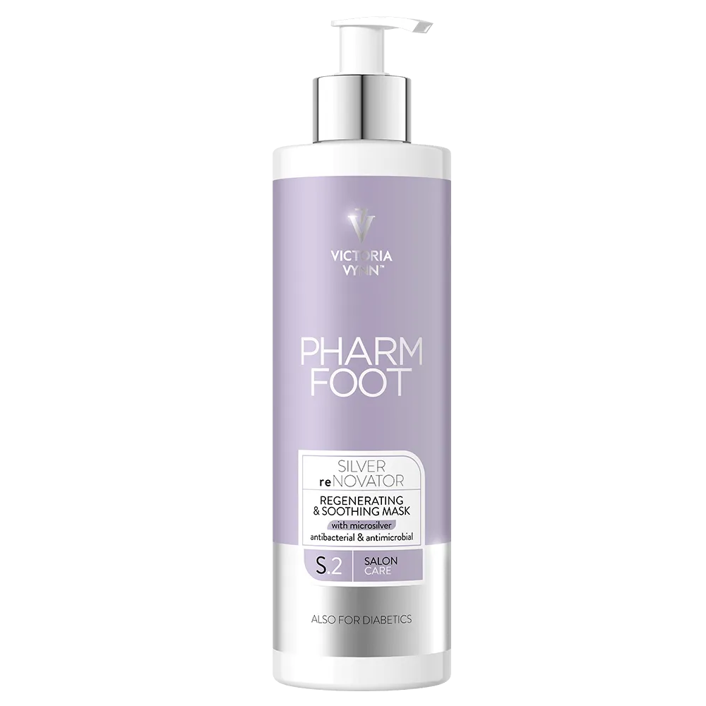 פארם פוט מסכת מיקרוסילבר להזנת עור הרגליים 400 מ"ל