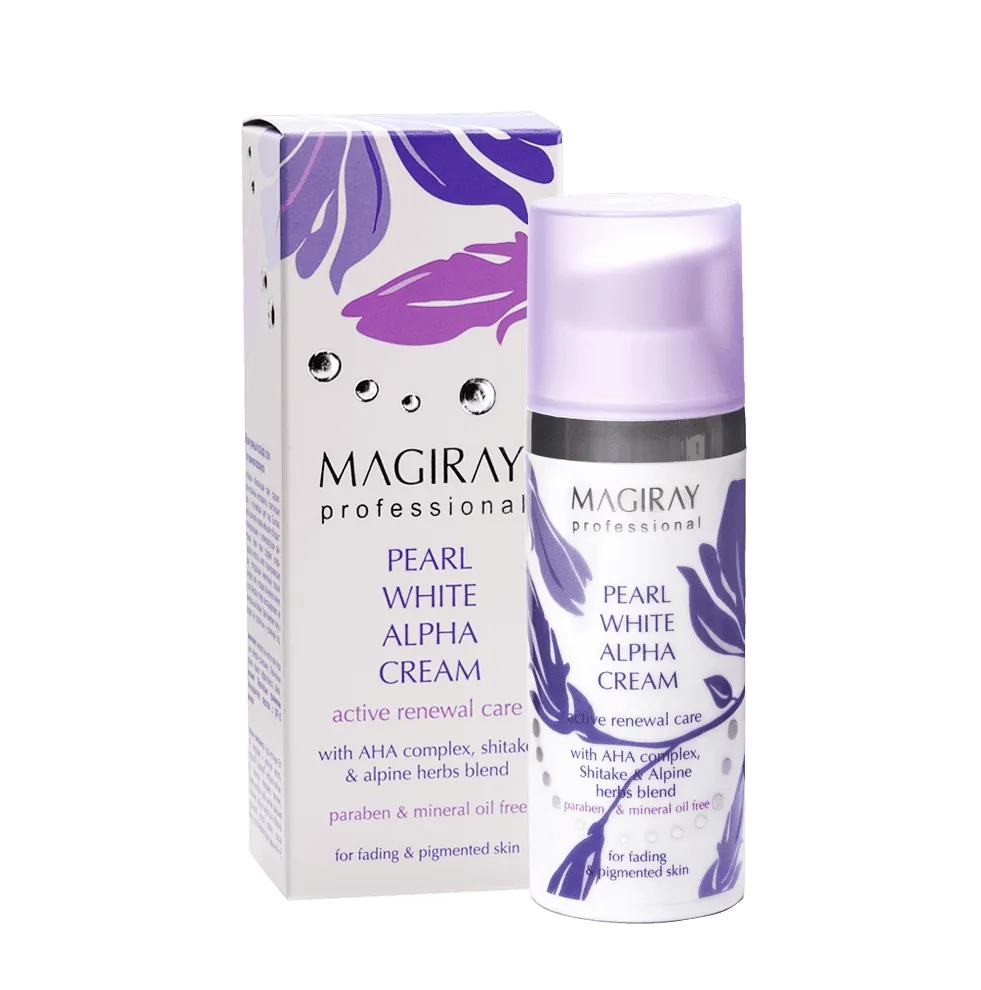 Majirai Pearl Alpha Pearl Cream for Brightening and Skin Renewal 50 ml