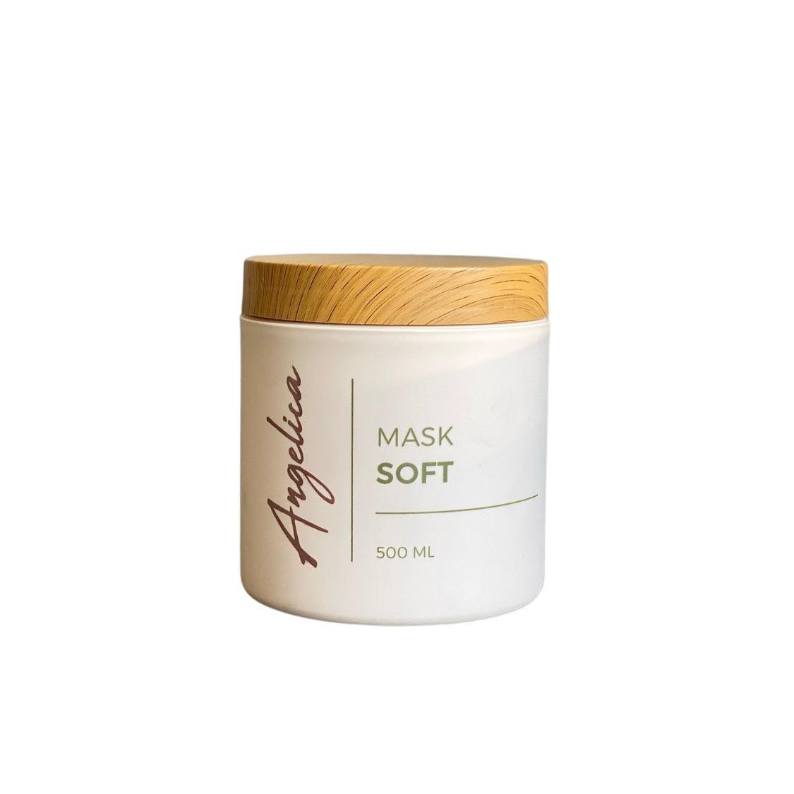 אנג`ליקה - מסכה סופט לשיער יבש ודק 500 מ"ל