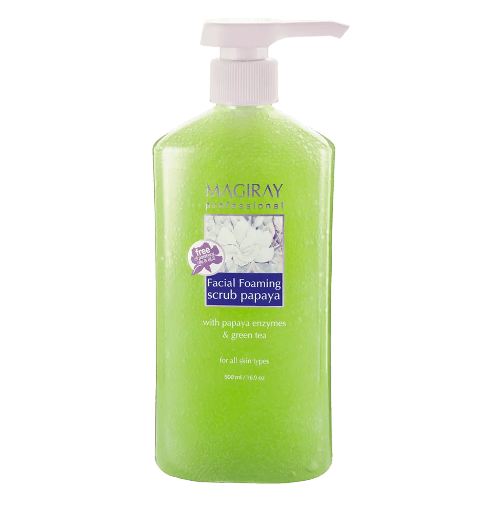 מאג'יריי סקראב פאפאיה - פילינג אנזימטי ומכני 500 מ"ל