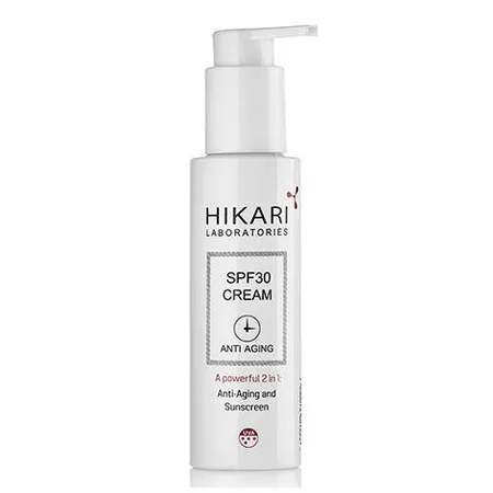 Солнцезащитный крем Hikari SPF30 с антивозрастными компонентами 100 мл