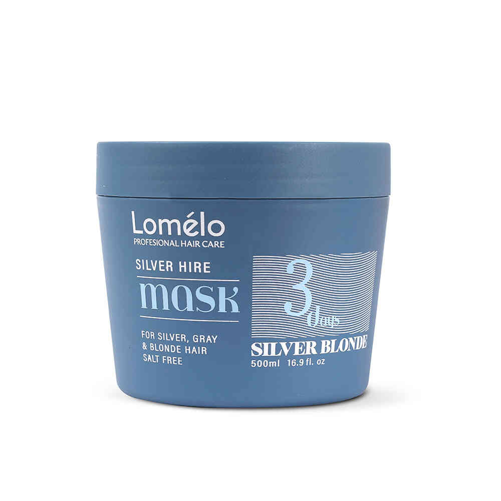 Silver Mask for Blonde/Lightened Hair 500 ml - Lomelo Lomelo