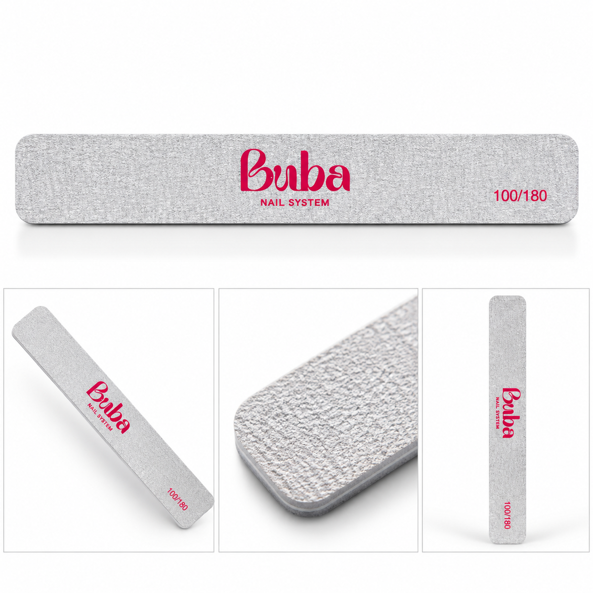פצירה רחבה JUMBO לציפורניים 100/180 | Buba