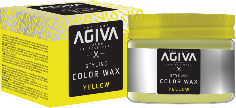 Agiva Temporary Hair Dye Wax Gold 120 ml - Agiva