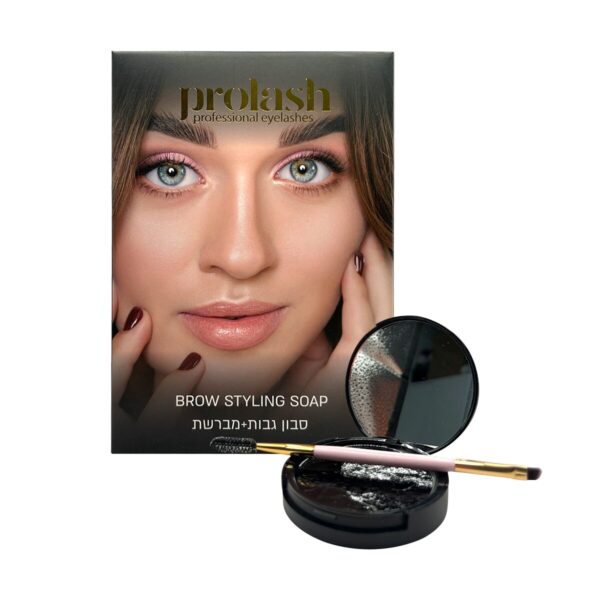 Eyebrow shaping and fixing soap + brush - Prolash