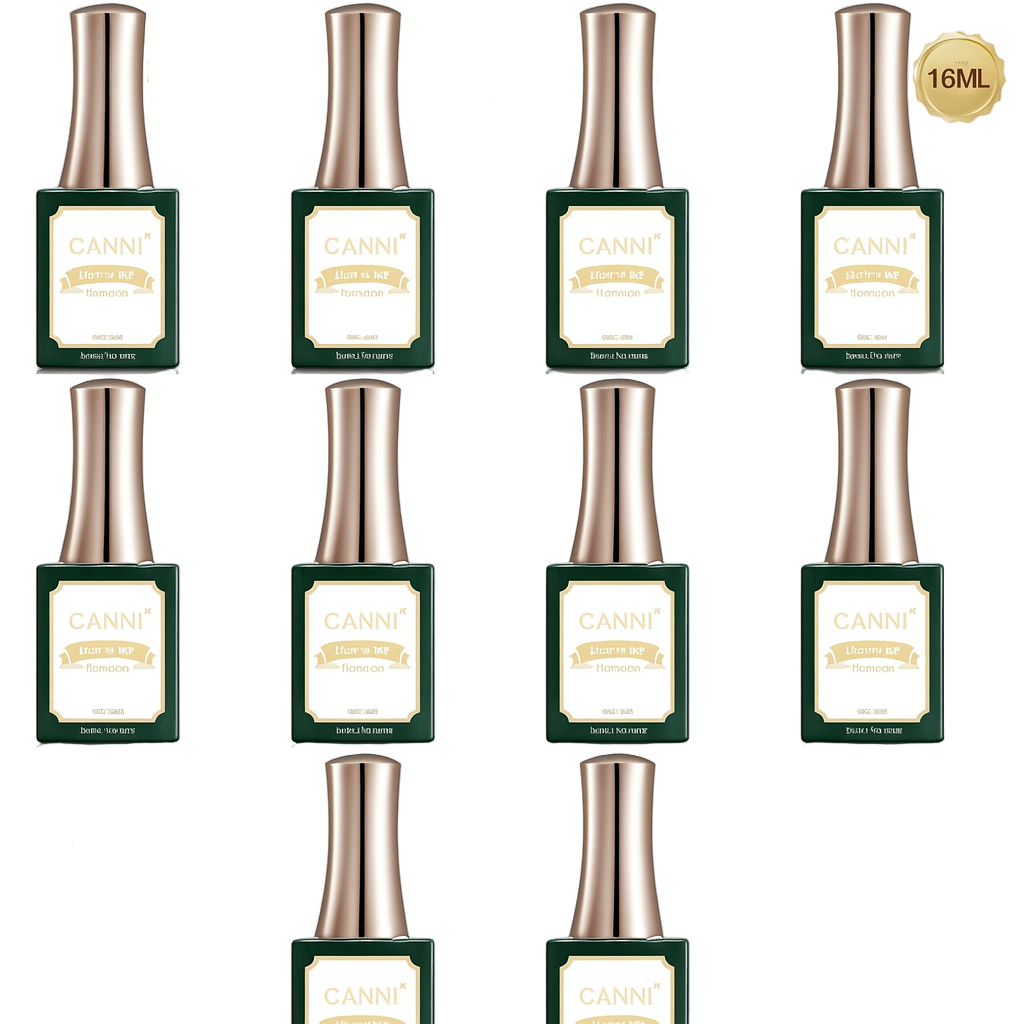 ג’ל לק קאני 16 מ"ל – טופ - 10 יחידות