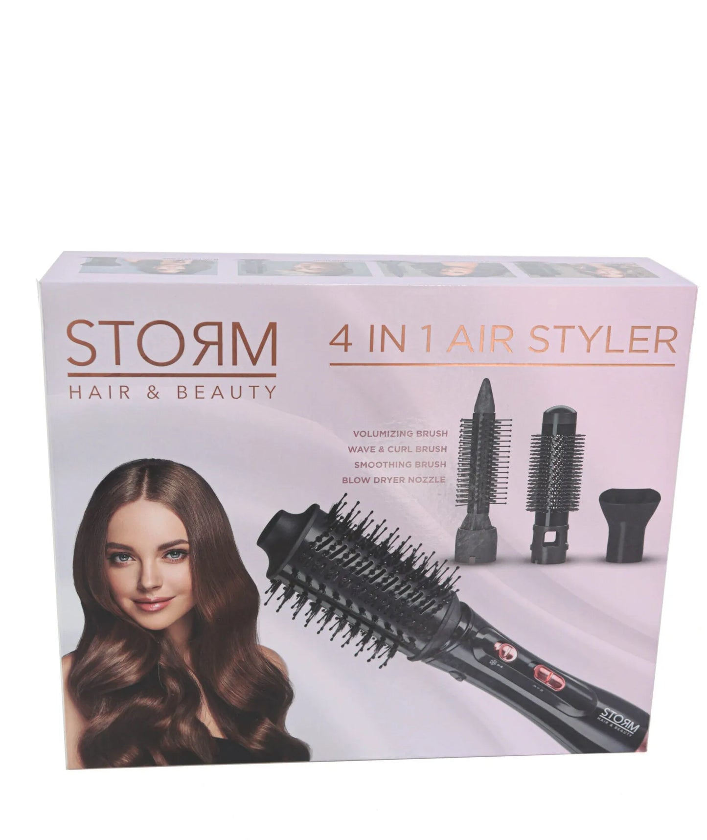 Storm 4-in-1 Facial Brush with Interchangeable Heads -STORM