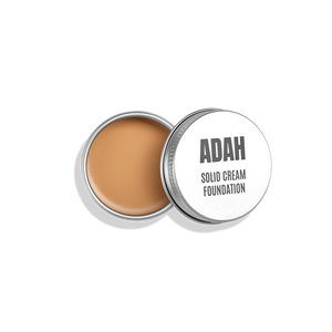 מייקאפ מוצק SOLID CREAM FOUNDATION - 10 גרם | גוון אחיד | עדה לזורגן