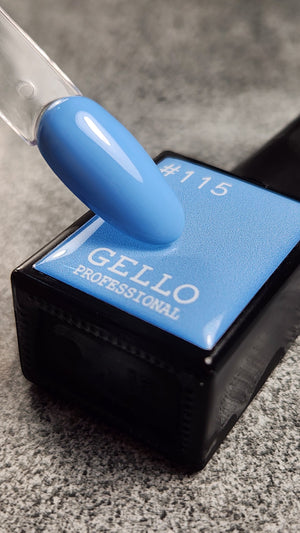 לק ג'ל ג'לו צבע כחול שמיים GELLO #115