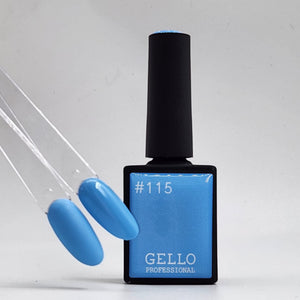 לק ג'ל ג'לו צבע כחול שמיים GELLO #115