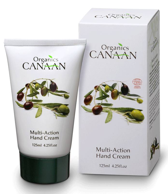 קרם ידיים אורגני מזין 125 מ"ל - Canaan