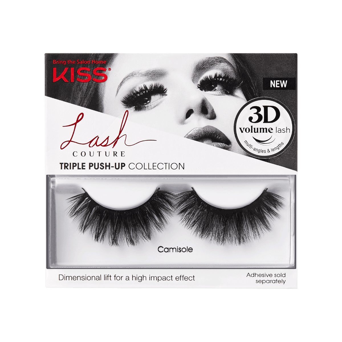 Накладные ресницы Couture Triple Push Up + клей