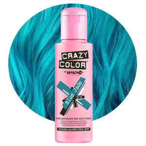 צבע שיער Crazy Color 100 מ״ל בגוון Blue Jade