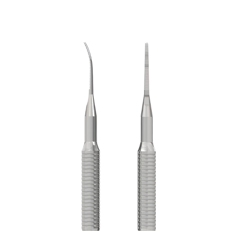 Педикюрная пилочка для ногтей Staleks EXPERT 60 ТИП 4 (прямая узкая пилочка и узкая пилочка с загнутым концом)