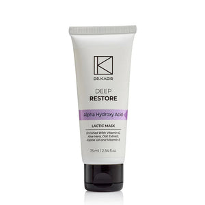 מסכת Alpha Lactic עם 8% חומצה לקטית Deep Restore 75 מ״ל | Dr Kadir – תמונה נוספת של המוצר 2