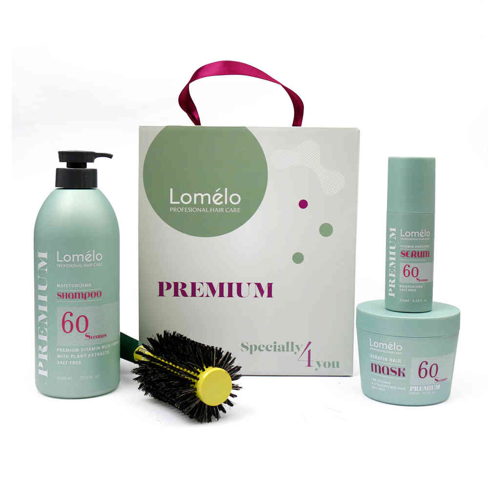 מארז פרימיום לשיער צבוע/לאחר החלקה - Lomelo לומלו