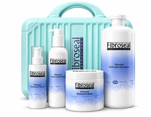 ערכה מושלמת שמפו מסכה סרום ומסכה ללא שטיפה Fibroseal