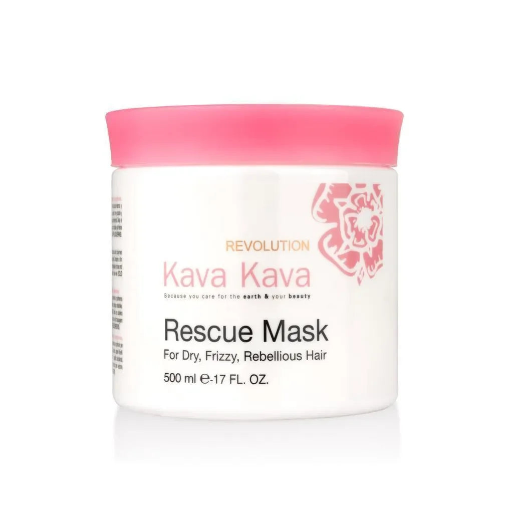 מסכת Rescue אינטנסיבית לשיער מתולתל 550 מ״ל | Kava Kava