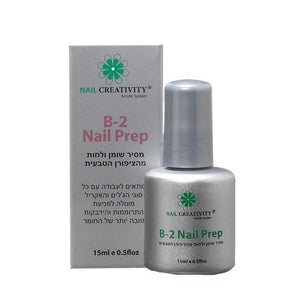 מנטרל שומן Nail Prep לציפורניים 15 מ״ל מבית Nail Creativity