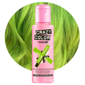 צבע שיער Crazy Color 100 מ״ל בגוון Lime Twist