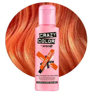 צבע שיער Crazy Color 100 מ״ל בגוון Coral Red