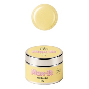 MAX-IT Builder Gel מבית RIO | ג׳ל בנייה מקצועי 50 גרם – גוון 11 | ללא HEMA וללא TPO