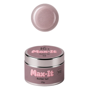 MAX-IT Builder Gel מבית RIO | ג׳ל בנייה מקצועי 50 גרם – גוון 16 | ללא HEMA וללא TPO