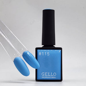 לק ג'ל ג'לו צבע כחול שמיים GELLO #115