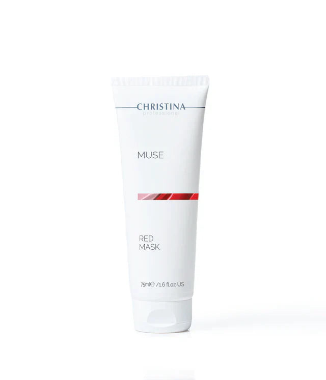 כריסטינה מסכת אקסוזומים אדומה לזוהר מידי מיוז 75 מ"ל