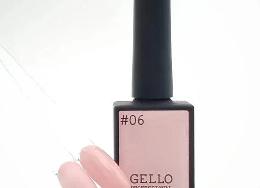 Gello Pink Barbie transparent gel polish - 06