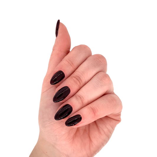 Гель-лак Lila Milano - бордово-черный 10 10 мл