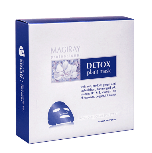 Magiray Detox Plant Mask | Professional 10 Bags 20ml/0.67FL.OZ.