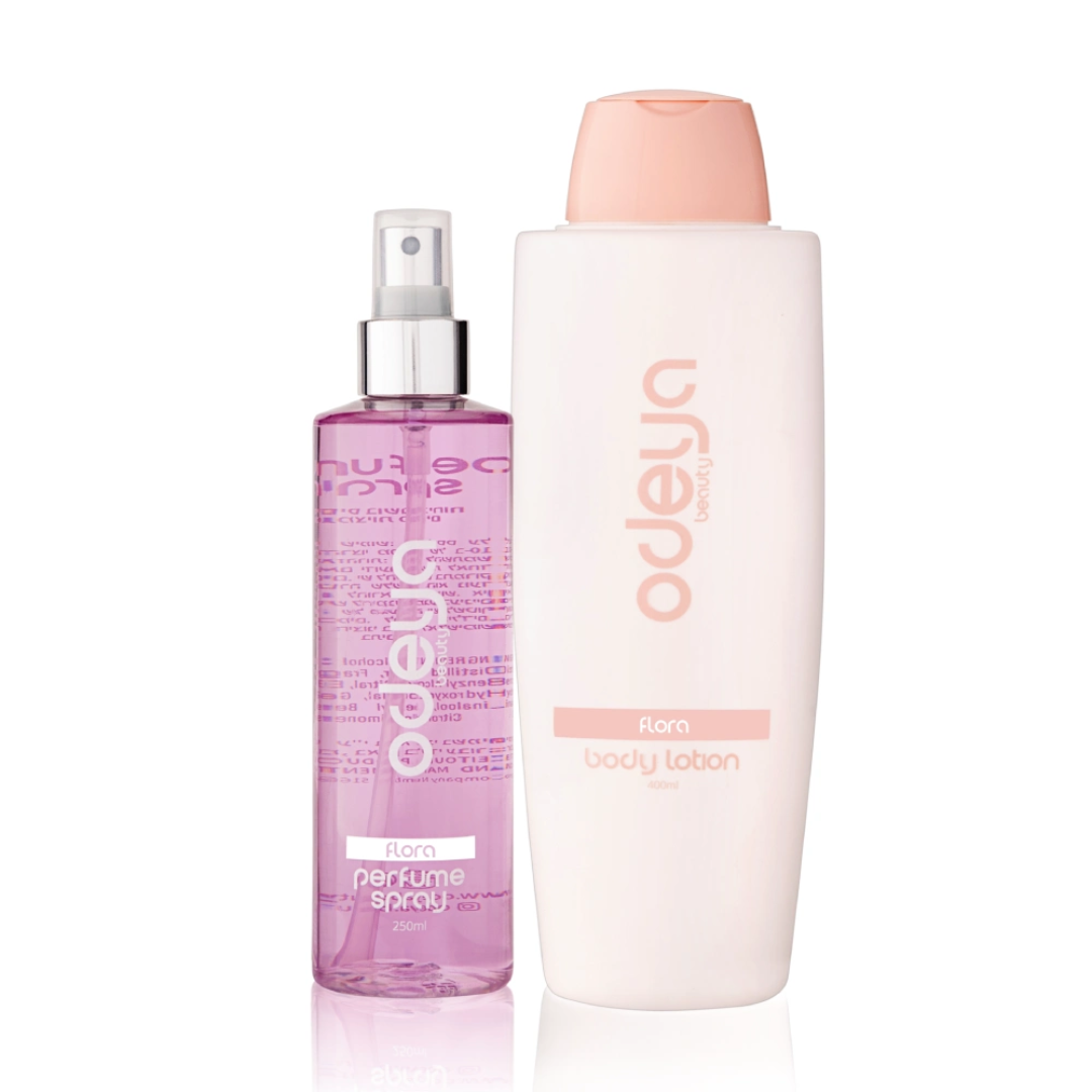 Odia Beauty Flora Series Body Cream and Spray