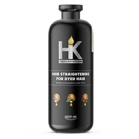 Hydro Keratin Hair Straightening in a creamy texture for dyed hair 1000ml