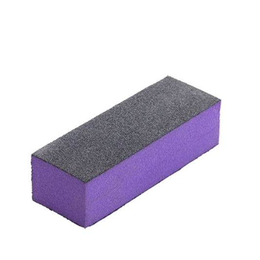 Черный фиолетовый блок для полировки ногтей