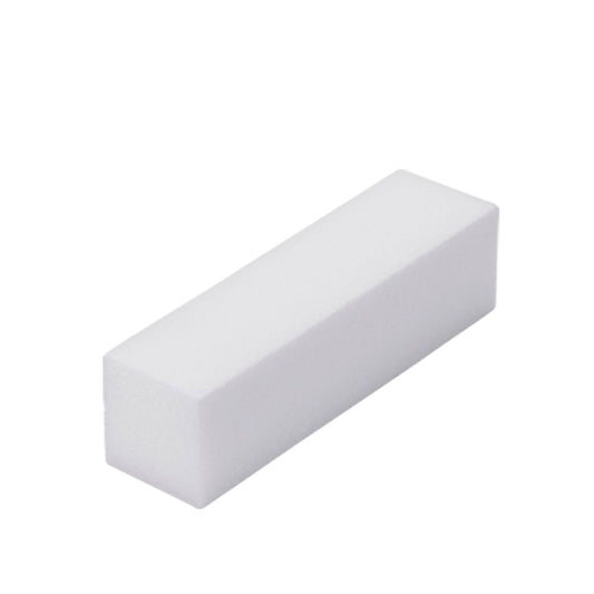 Белый блок для полировки ногтей