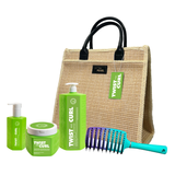 אוקטן פרל ערכת טוויסט אנד קרל שמפו, מסכה, סרום ומברשת - Octan Pearl