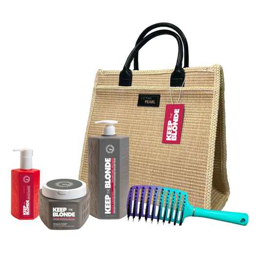 אוקטן פרל ערכת סילבר שמפו, מסכה, סרום ומברשת - Octan Pearl