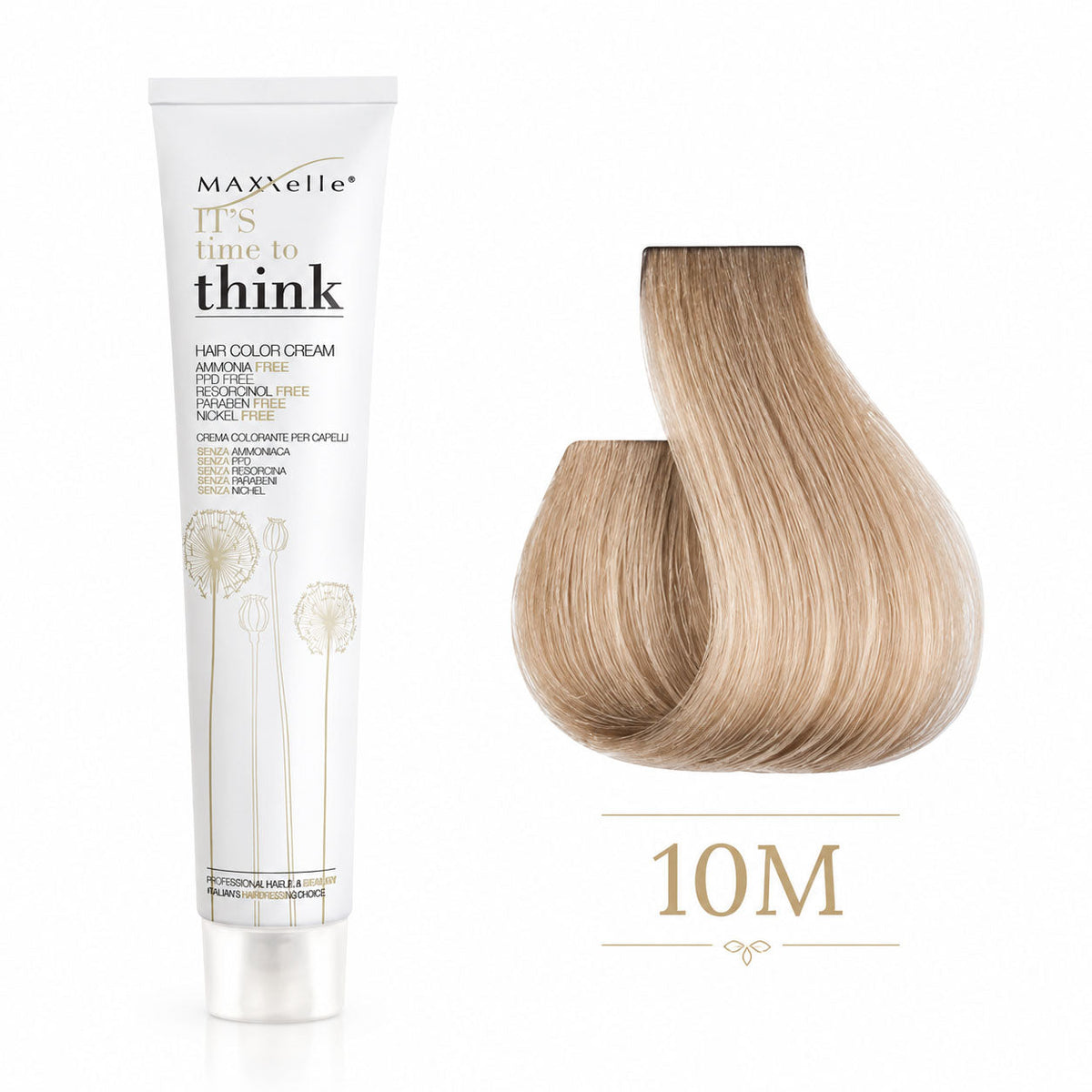 MAXXelle THINK 10M בלונד פלטין מאט 100 מ״ל