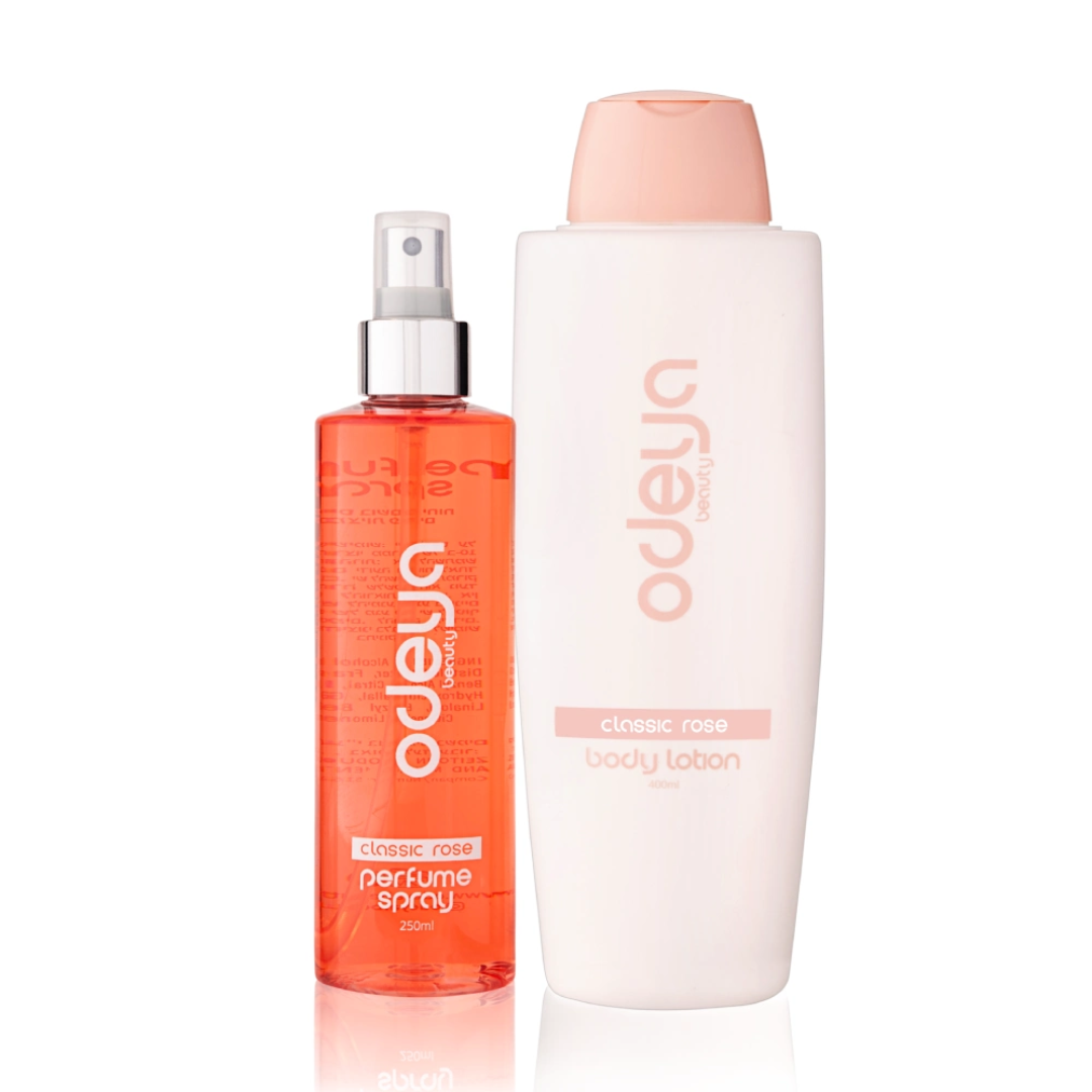 אודיה ביוטי קרם וספריי גוף מסדרת קלאסי