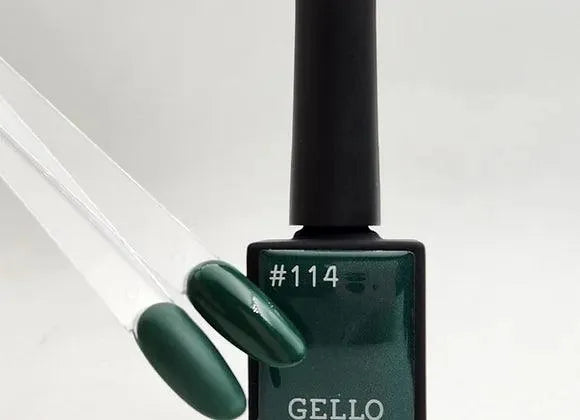 Gello nail polish green bottle - 114